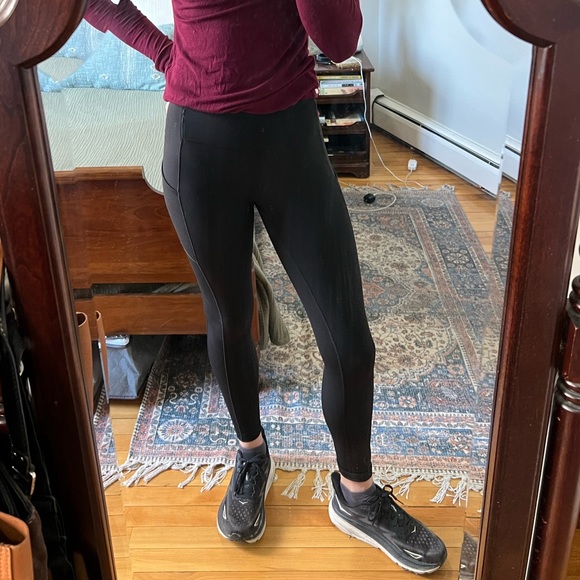 lululemon athletica Pants - Lululemon Black Speed Up Leggings, High Waist